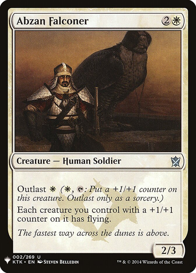 Abzan Falconer (KTK-2) - The List (PLST)