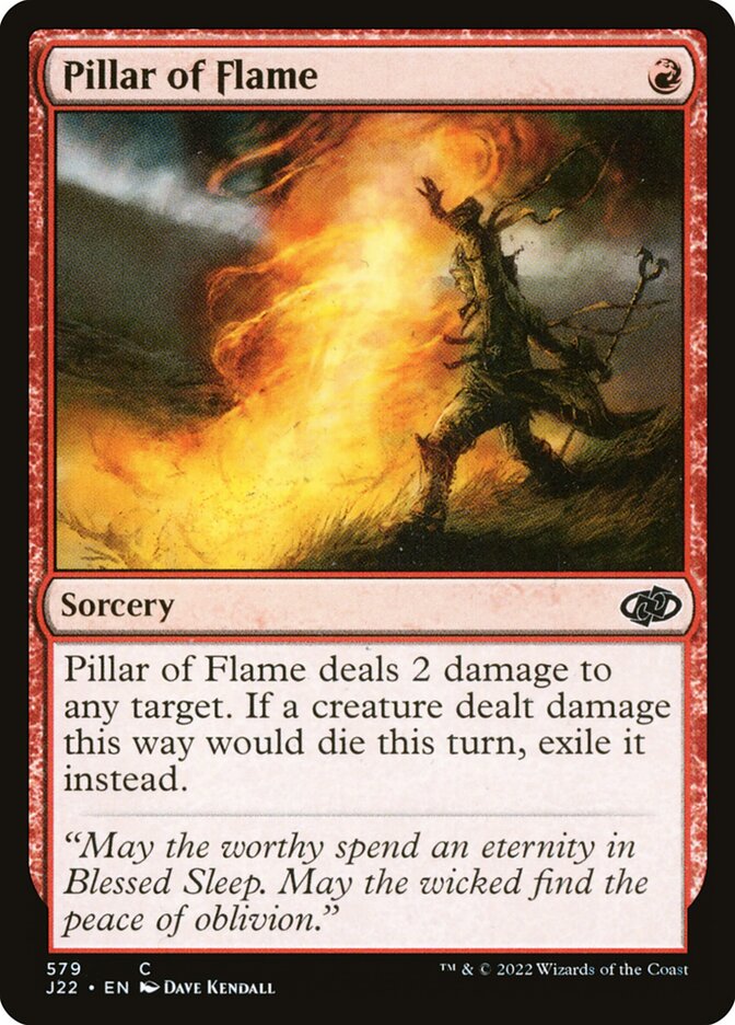 Pillar of Flame (579) - Jumpstart 2022 (J22)