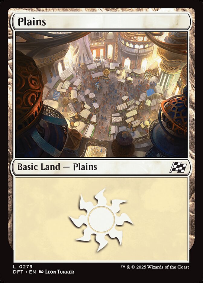 Plains (279) - [Foil] Aetherdrift (DFT)