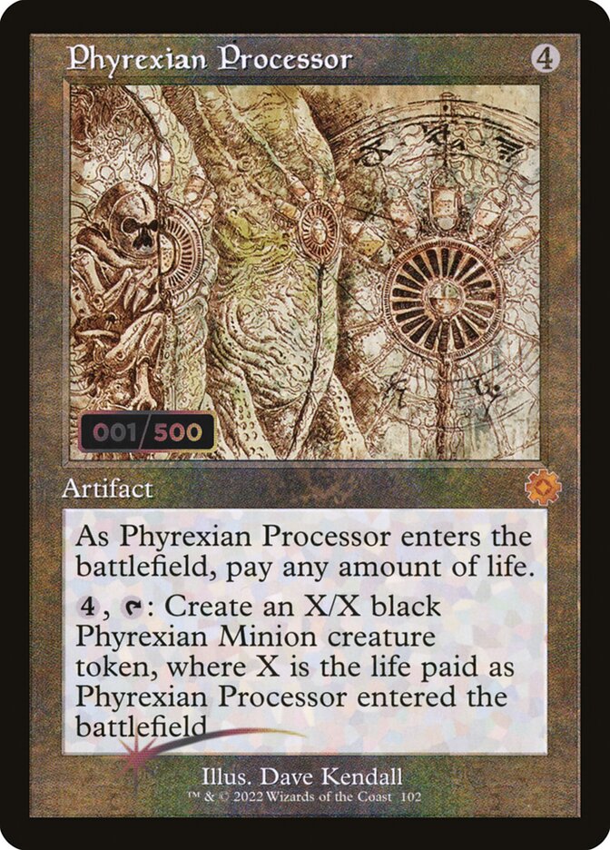 Phyrexian Processor (102z) - The Brothers' War Retro Artifacts (BRR)