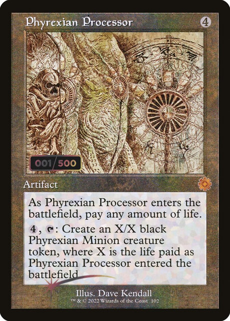 Phyrexian Processor (102z) - The Brothers' War Retro Artifacts (BRR)