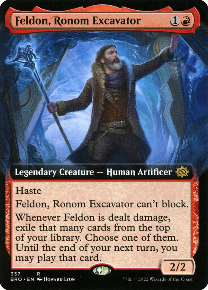 Feldon, Ronom Excavator (337) - The Brothers' War (BRO)