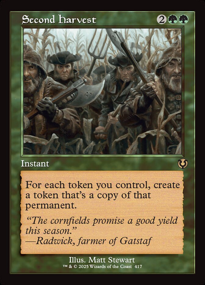 Second Harvest - [Foil, Retro Frame] Innistrad Remastered (INR)