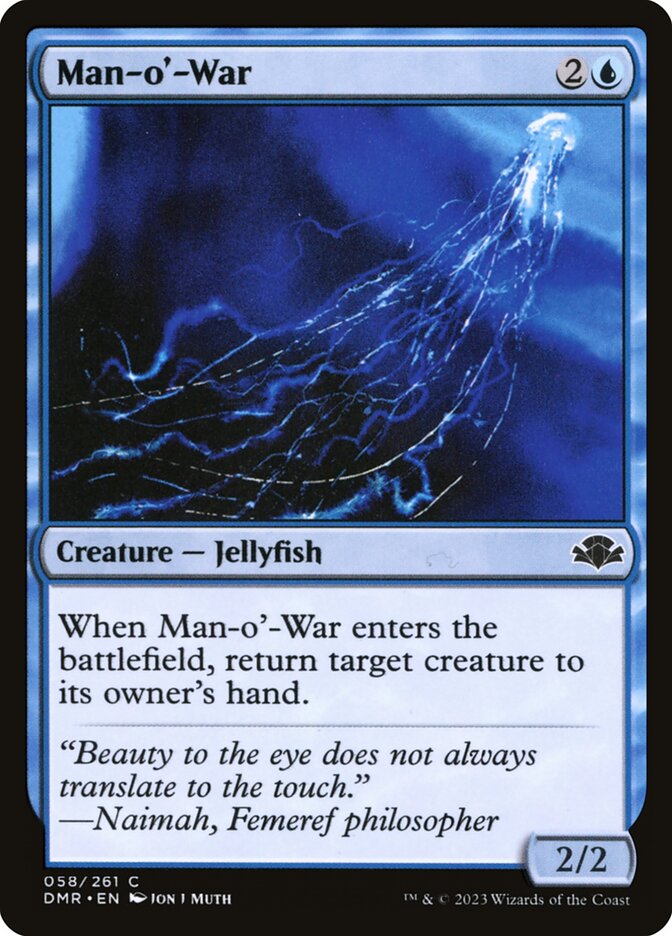 Man-o'-War (58) - Dominaria Remastered (DMR)