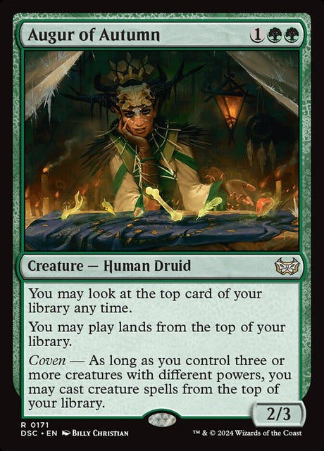 Augur of Autumn (171) - Duskmourn: House of Horror Commander (DSC)