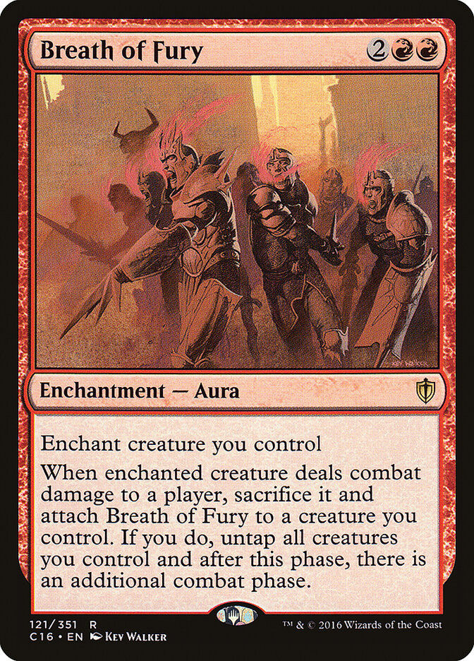 Breath of Fury (121) - Commander 2016 (C16)