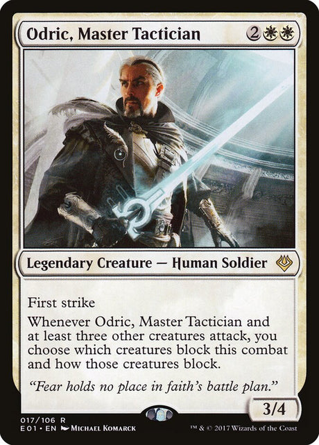 Odric, Master Tactician (17) - Archenemy: Nicol Bolas (E01)