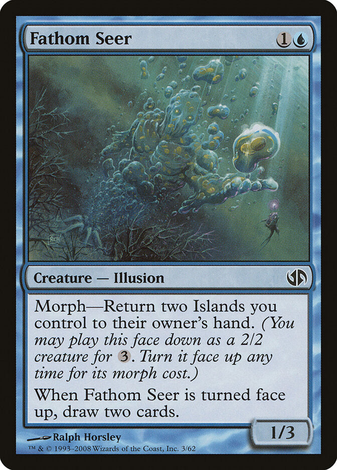 Fathom Seer (3) - Duel Decks: Jace vs. Chandra (DD2)