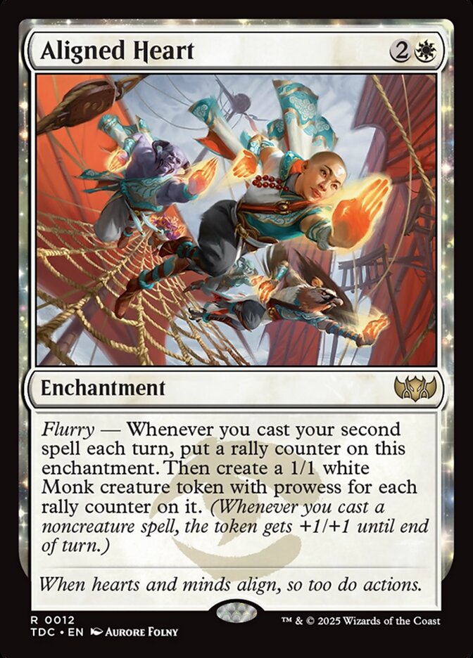 Aligned Heart (12) - Tarkir: Dragonstorm Commander (TDC)