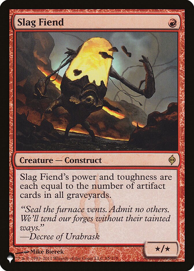 Slag Fiend - The List (PLST)
