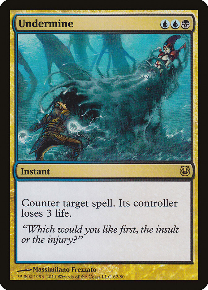 Undermine (62) - Duel Decks: Ajani vs. Nicol Bolas (DDH)