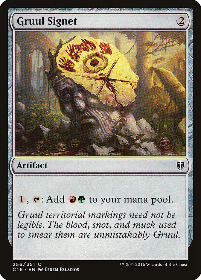 Gruul Signet (256) - Commander 2016 (C16)