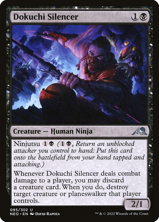 Dokuchi Silencer (95) - Kamigawa: Neon Dynasty (NEO)
