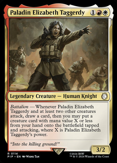 Paladin Elizabeth Taggerdy (114) - Fallout (PIP)