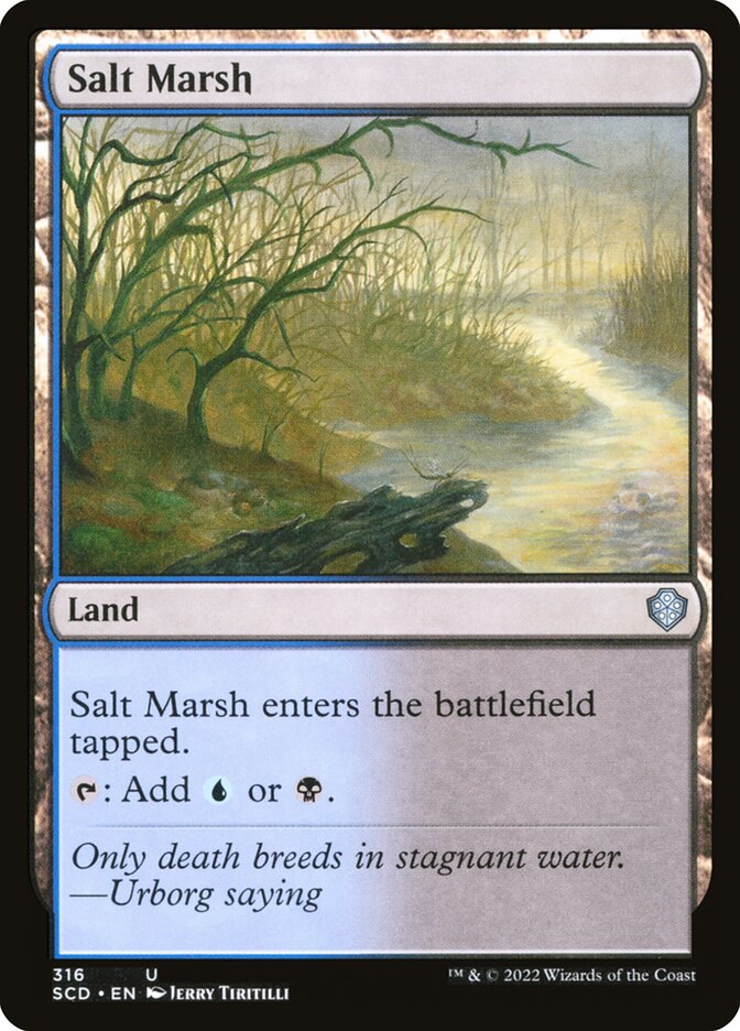 Salt Marsh (316) - Starter Commander Decks (SCD)