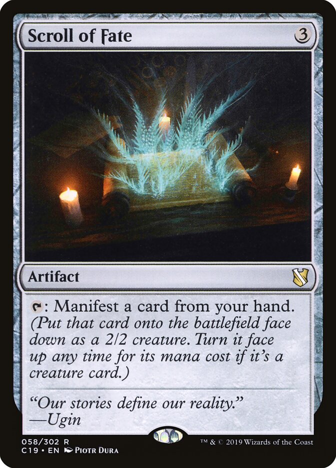 Scroll of Fate (58) - Commander 2019 (C19)