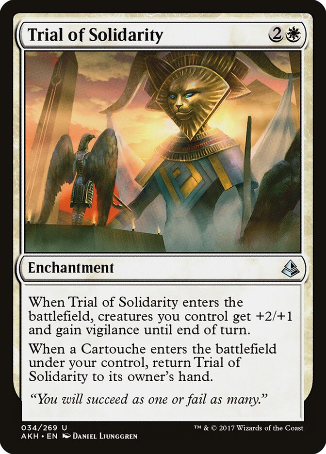 Trial of Solidarity (34) - Amonkhet (AKH)