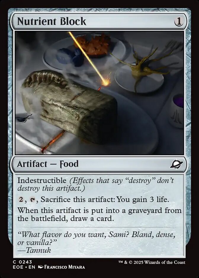 Nutrient Block (243) - Edge of Eternities (EOE)