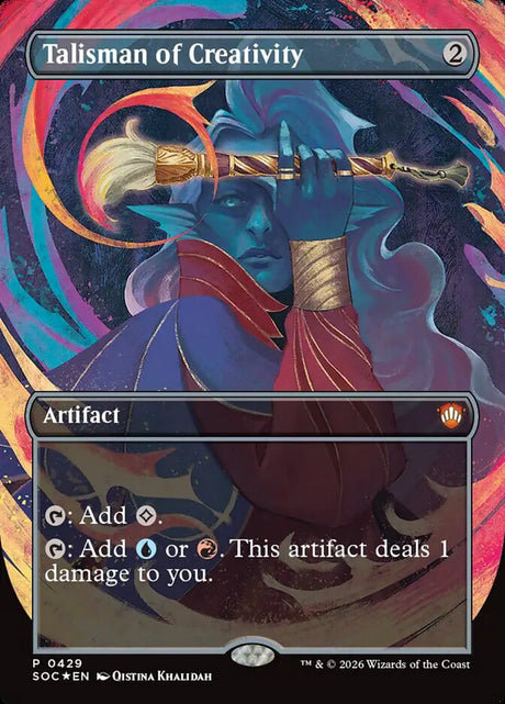 Talisman of Creativity (429) - Secrets of Strixhaven Commander (SOC)