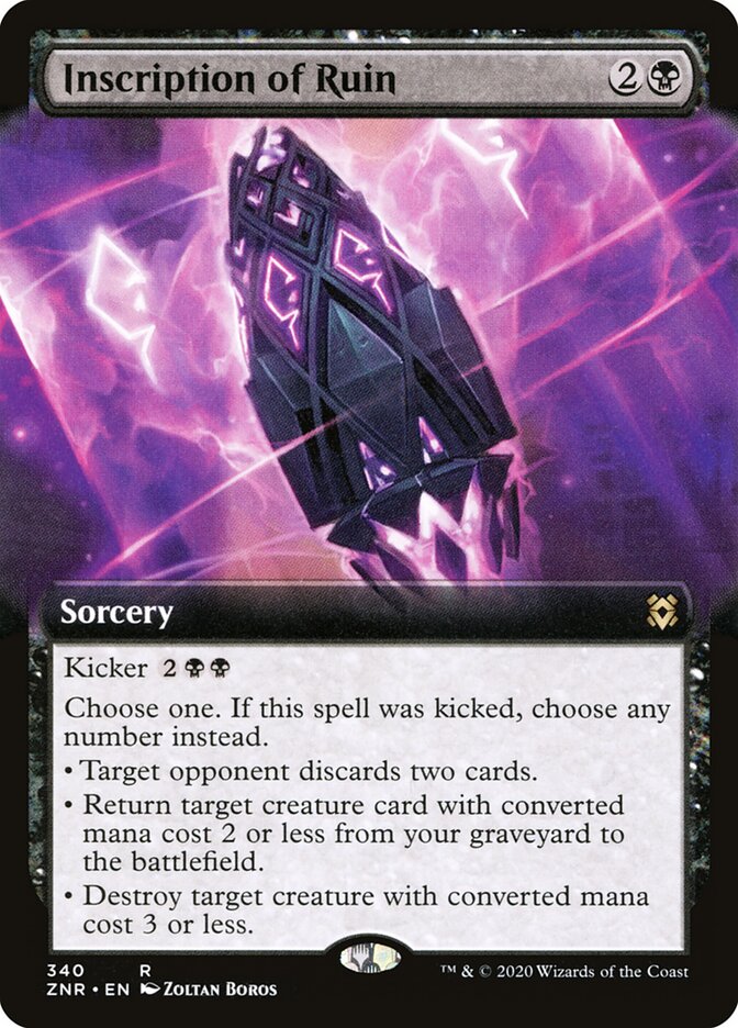 Inscription of Ruin (340) - Zendikar Rising (ZNR)