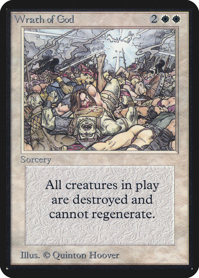 Wrath of God (45) - Limited Edition Alpha (LEA)