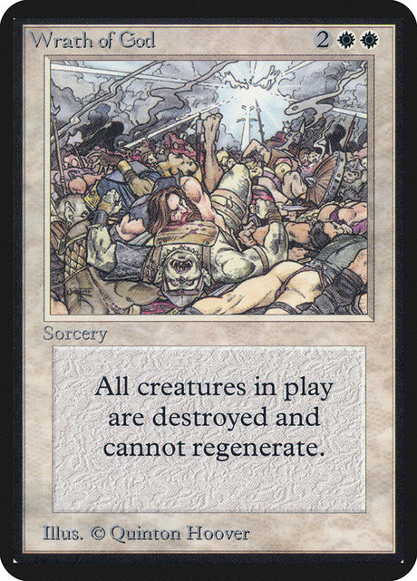 Wrath of God (45) - Limited Edition Alpha (LEA)