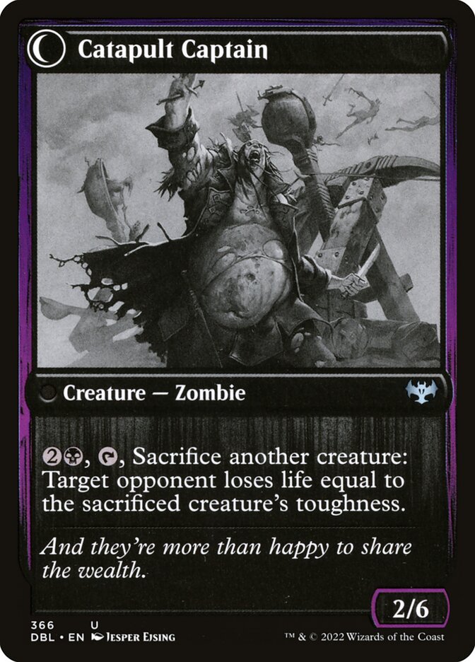 Catapult Fodder // Catapult Captain (366) - Innistrad: Double Feature (DBL)