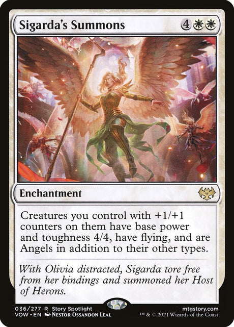 Sigarda's Summons (36) - Innistrad: Crimson Vow (VOW)