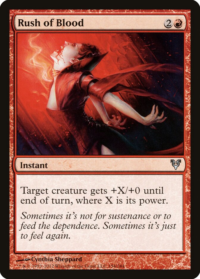 Rush of Blood (154) - Avacyn Restored (AVR)
