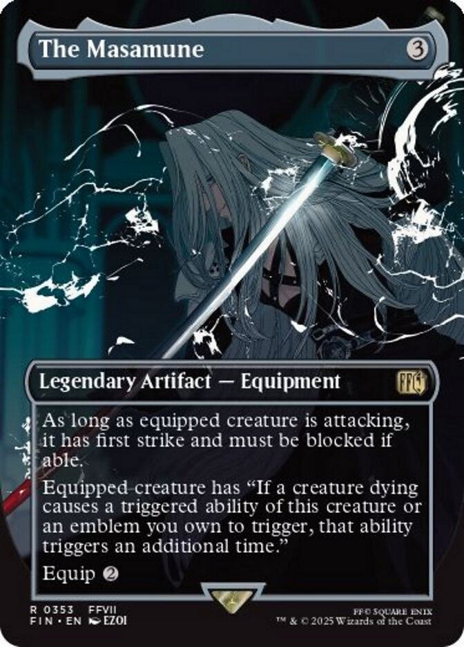 The Masamune (353) - [Foil, Borderless] Final Fantasy (FIN)