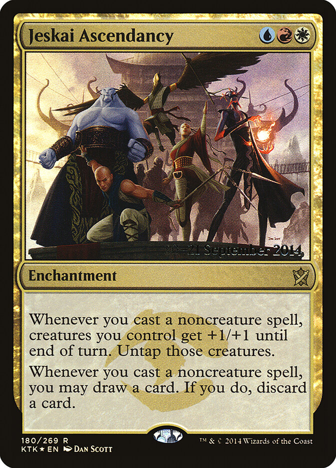 Jeskai Ascendancy (180s) - Khans of Tarkir Promos (PKTK)