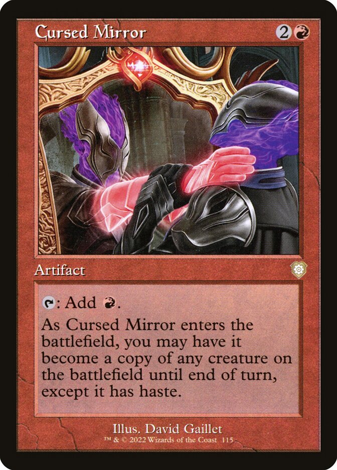 Cursed Mirror (115) - The Brothers' War Commander (BRC)
