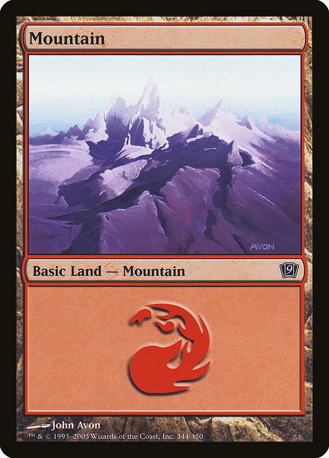 Mountain (344) - Ninth Edition (9ED)