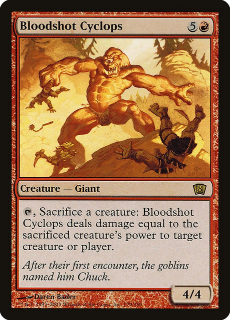 Bloodshot Cyclops (179) - Eighth Edition (8ED)