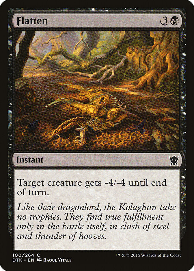 Flatten (100) - Dragons of Tarkir (DTK)