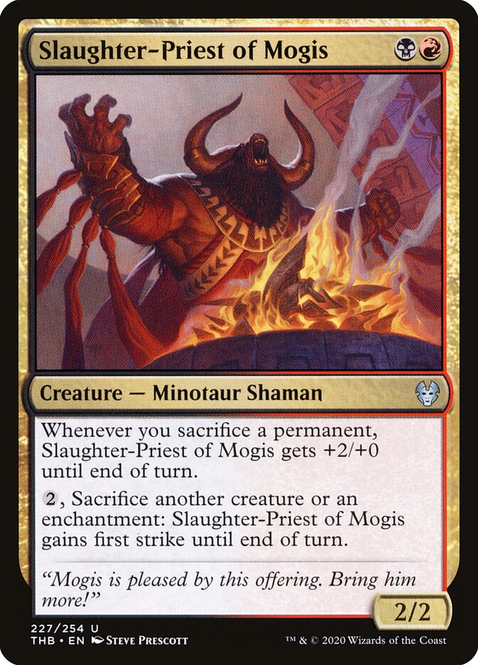 Slaughter-Priest of Mogis (227) - Theros Beyond Death (THB)