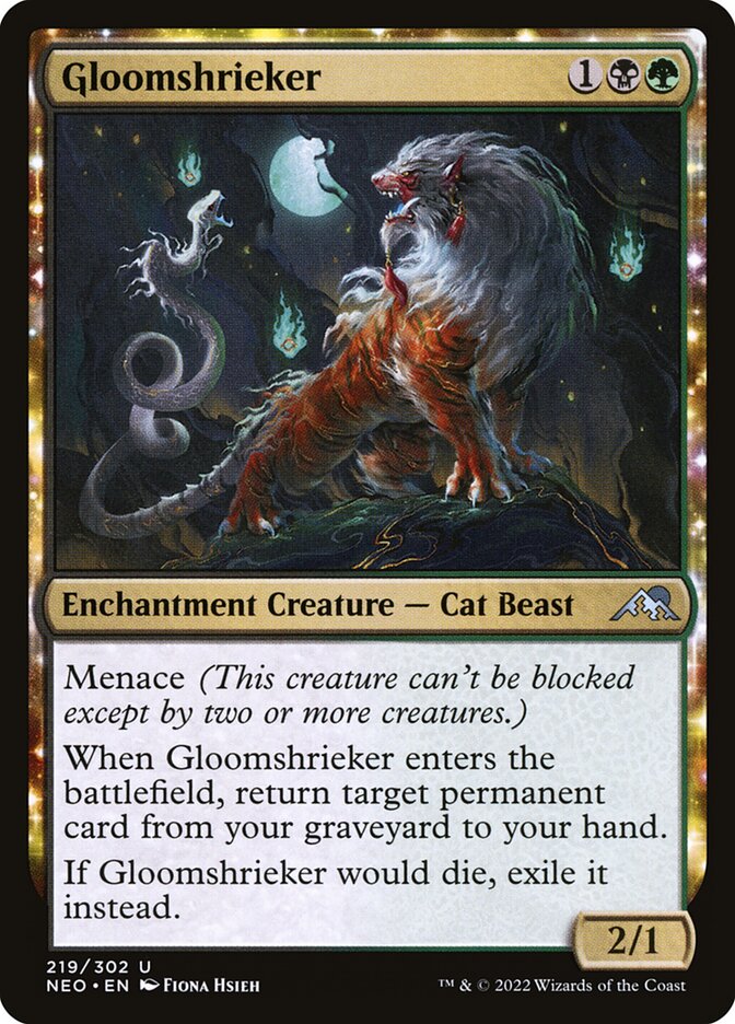Gloomshrieker (219) - Kamigawa: Neon Dynasty (NEO)