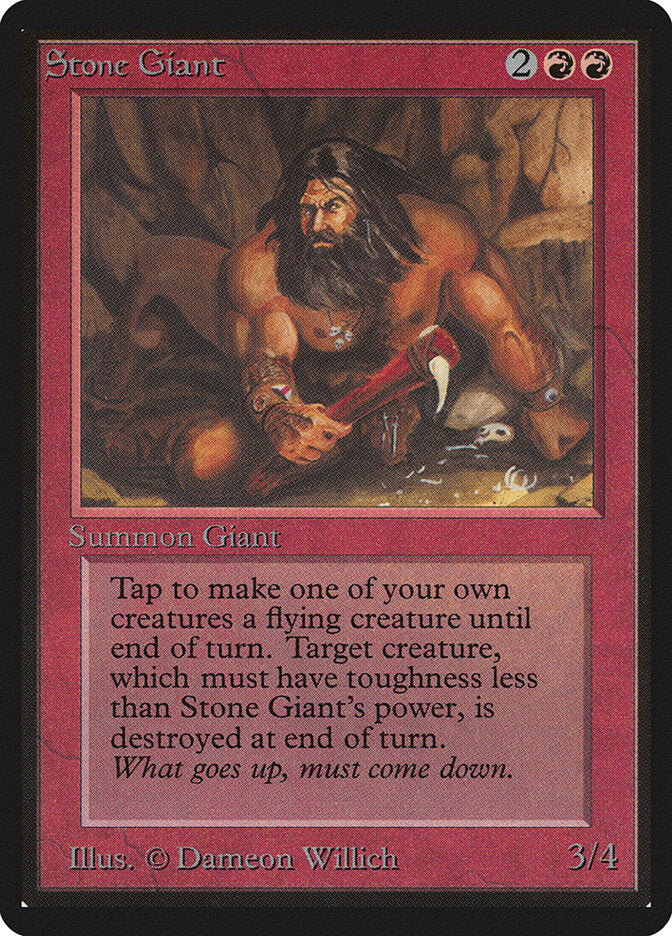 Stone Giant (177) - Limited Edition Beta (LEB)