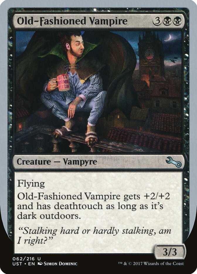 Old-Fashioned Vampire (62) - Unstable (UST)