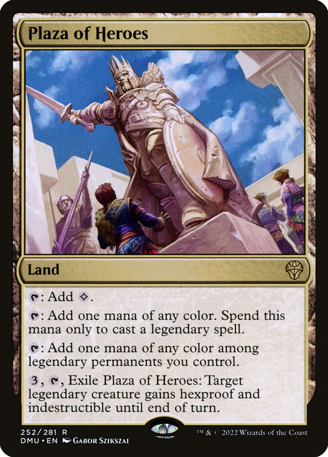 Plaza of Heroes (252) - Dominaria United (DMU)