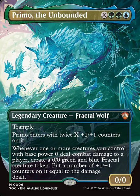 Primo, the Unbounded (6) - Secrets of Strixhaven Commander (SOC)