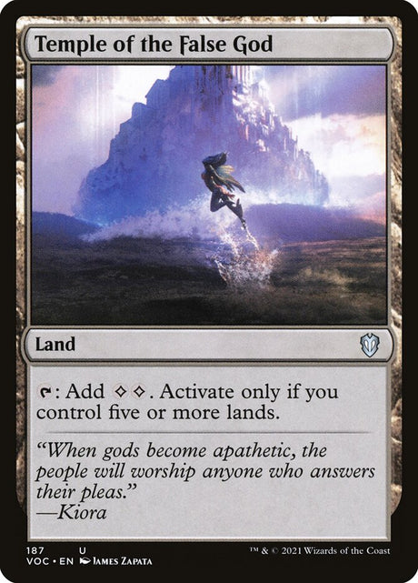 Temple of the False God (187) - Crimson Vow Commander (VOC)