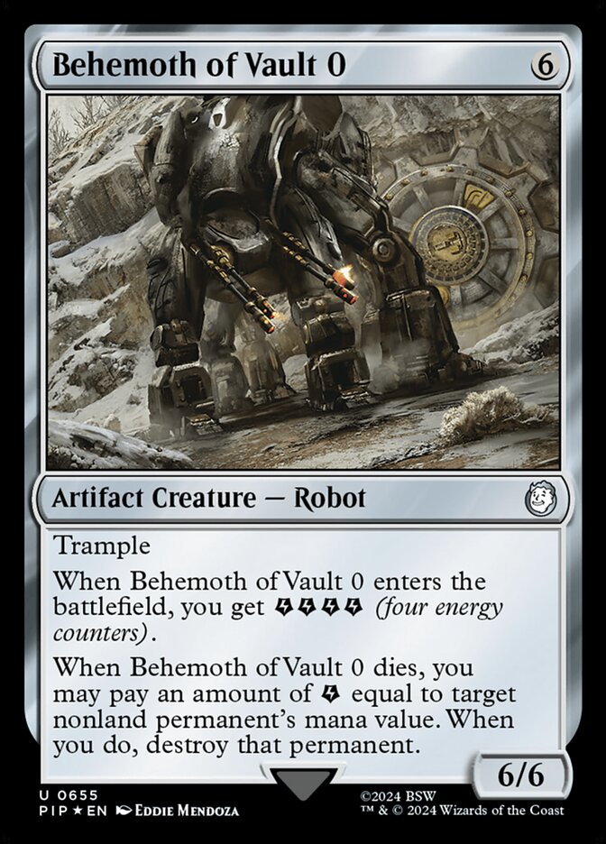 Behemoth of Vault 0 - [Surge Foil] Fallout (PIP)