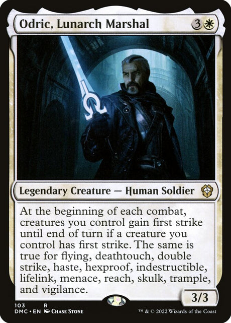 Odric, Lunarch Marshal (103) - Dominaria United Commander (DMC)