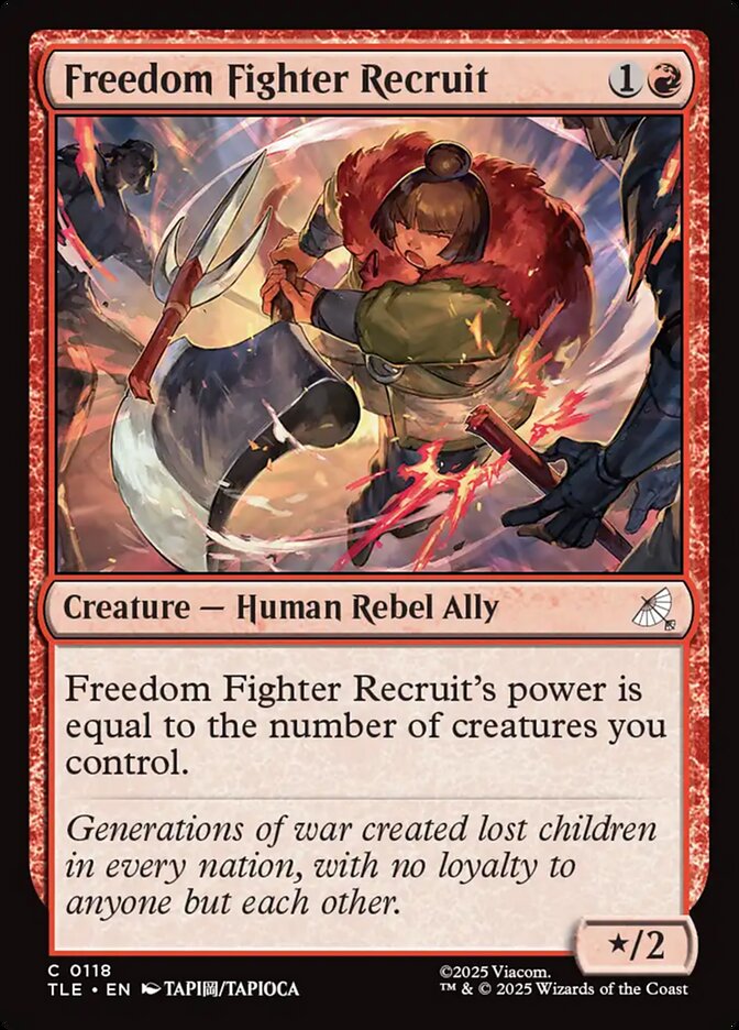 Freedom Fighter Recruit (118) - Avatar: The Last Airbender Eternal (TLE)
