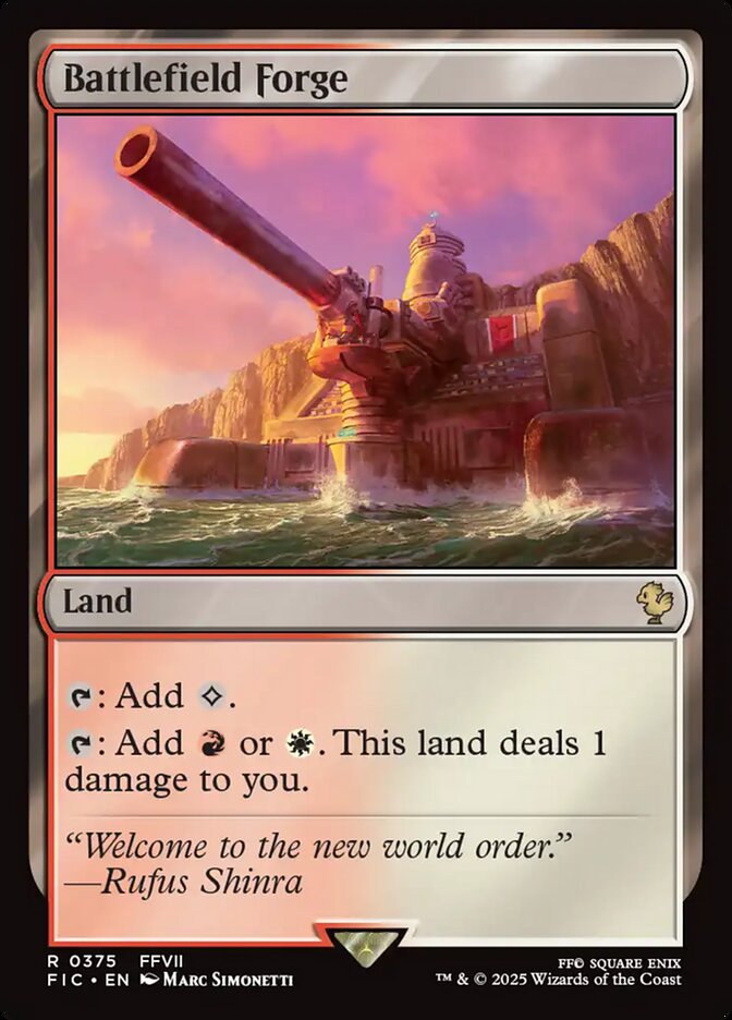 Battlefield Forge (375) - [Surge Foil] Final Fantasy Commander (FIC)
