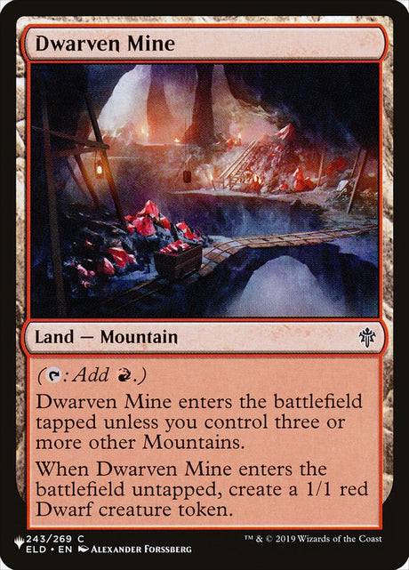 Dwarven Mine (ELD-243) - The List (PLST)