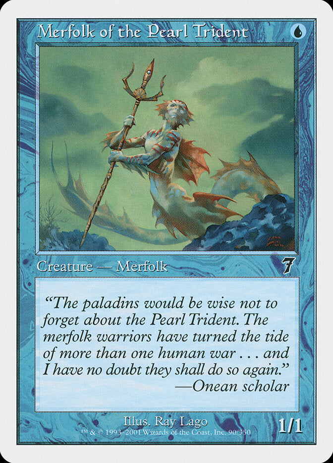 Merfolk of the Pearl Trident (90) - Seventh Edition (7ED)