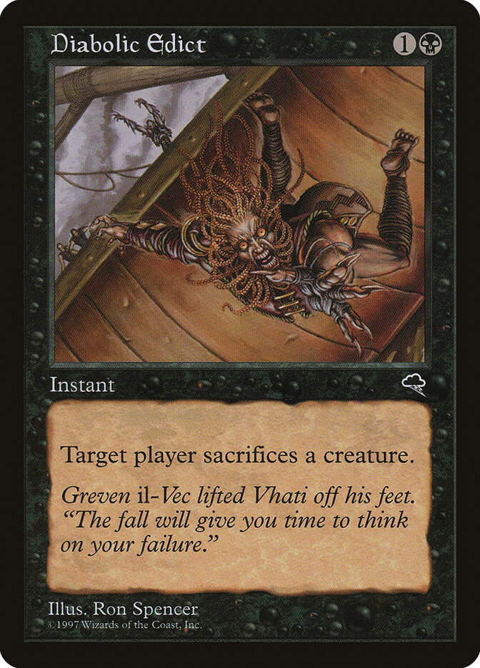 Diabolic Edict (128) - Tempest (TMP)