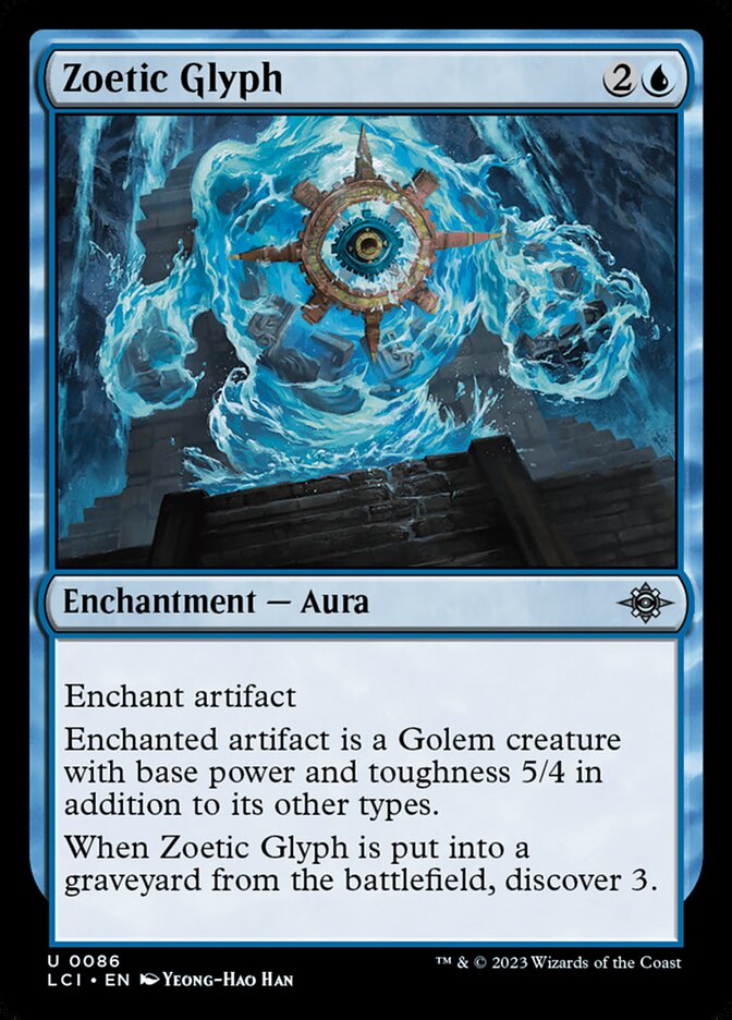 Zoetic Glyph (86) - The Lost Caverns of Ixalan (LCI)